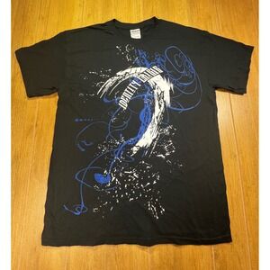 Gildan Ultra‎ Cotton Identity Crisis Tour T Shirt Mens Medium Black Graphic Tee